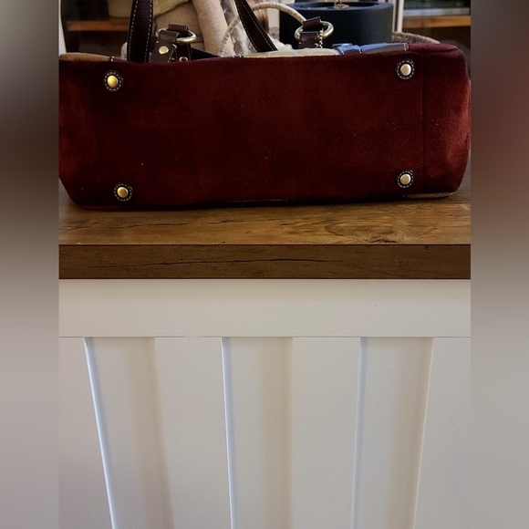 Coach Legacy Limited Edition Holiday Patchwork Leather Tote Bag #10437 - Picture 10 of 11